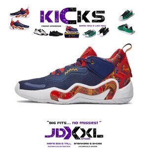 **Rare/NEW** Adidas D.O.N. Issue 3 Bel Air Donovan Mitchell Shoes Men Sz 11.5 Bl